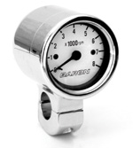 White Bullet Tach for Harley-Davidson&reg;